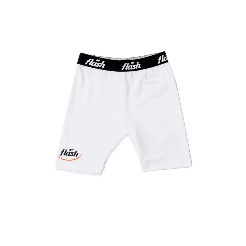 CALZA TERMICA FLASH SPANDEX Niños Multidisciplina Blanco