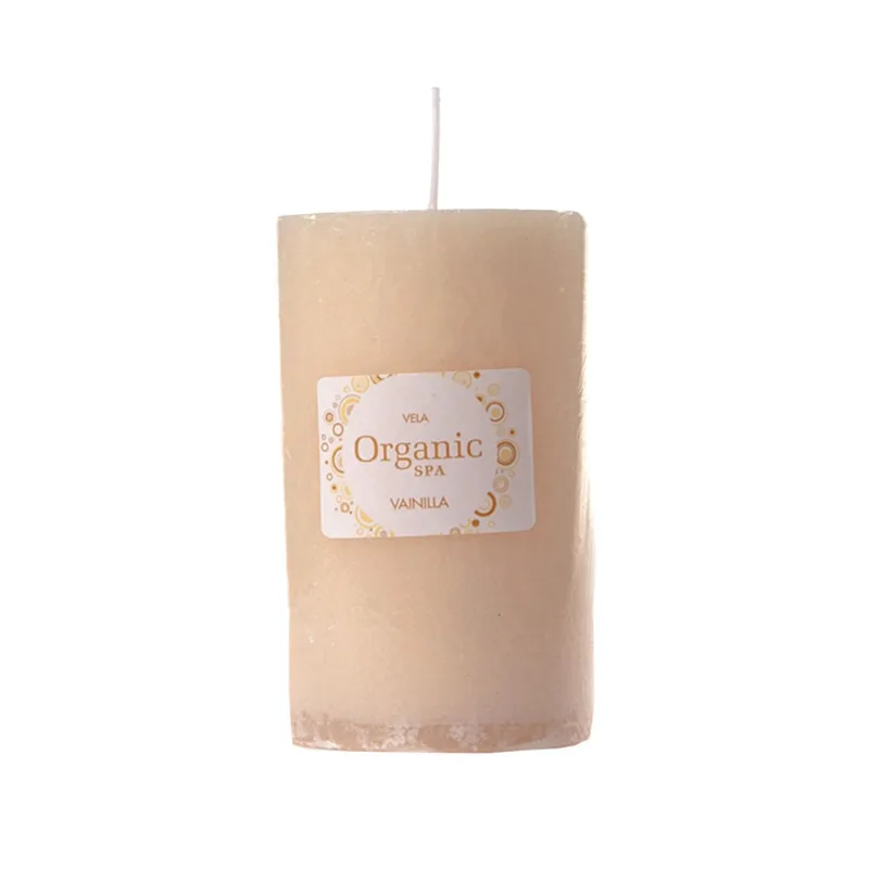 Vela Organic Spa Vainilla 7x12 Cm