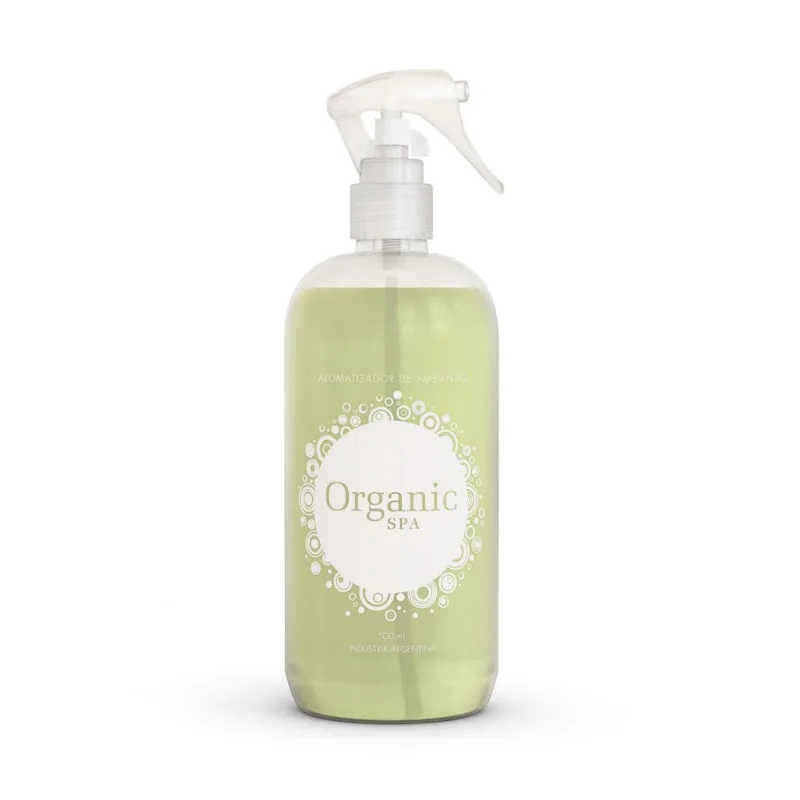 Aromatizador Organic Spa sandalo vainilla 500 cc.