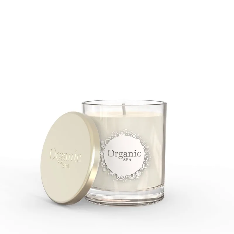 Vela en vaso orgánica Spa gardenia 7.5x8.5