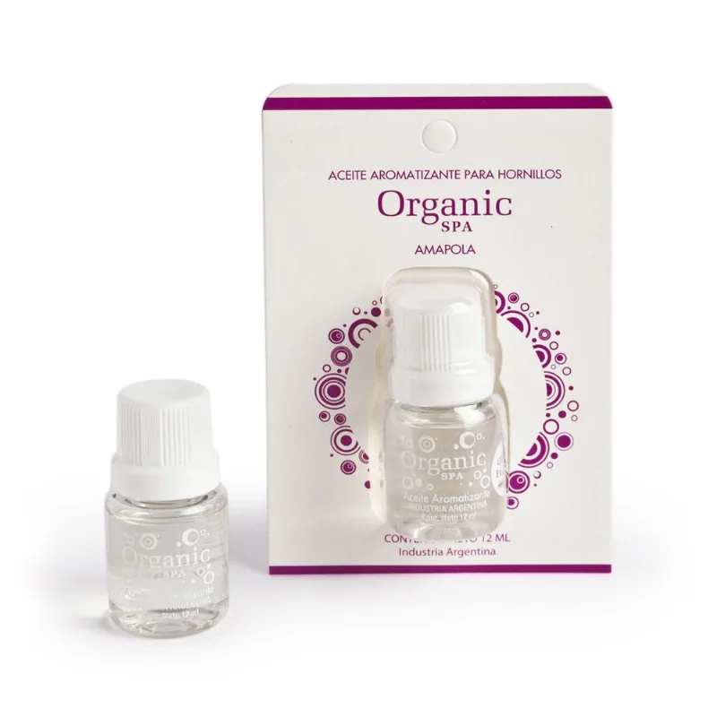 Aceite para hornillos Organic Spa amapola 1 u.