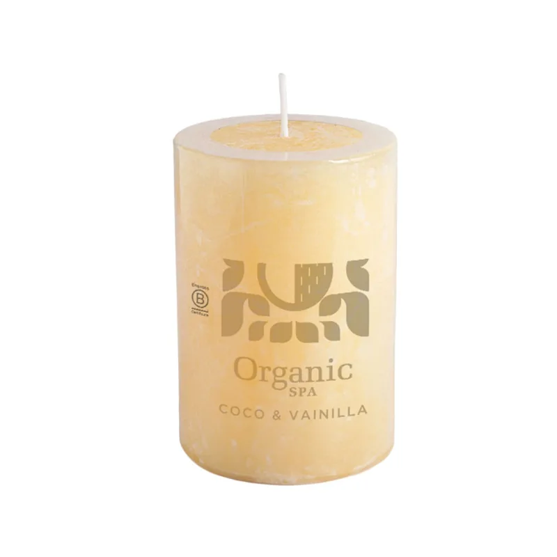 Vela  6 X 10 Coco & Vainilla Organic Spa