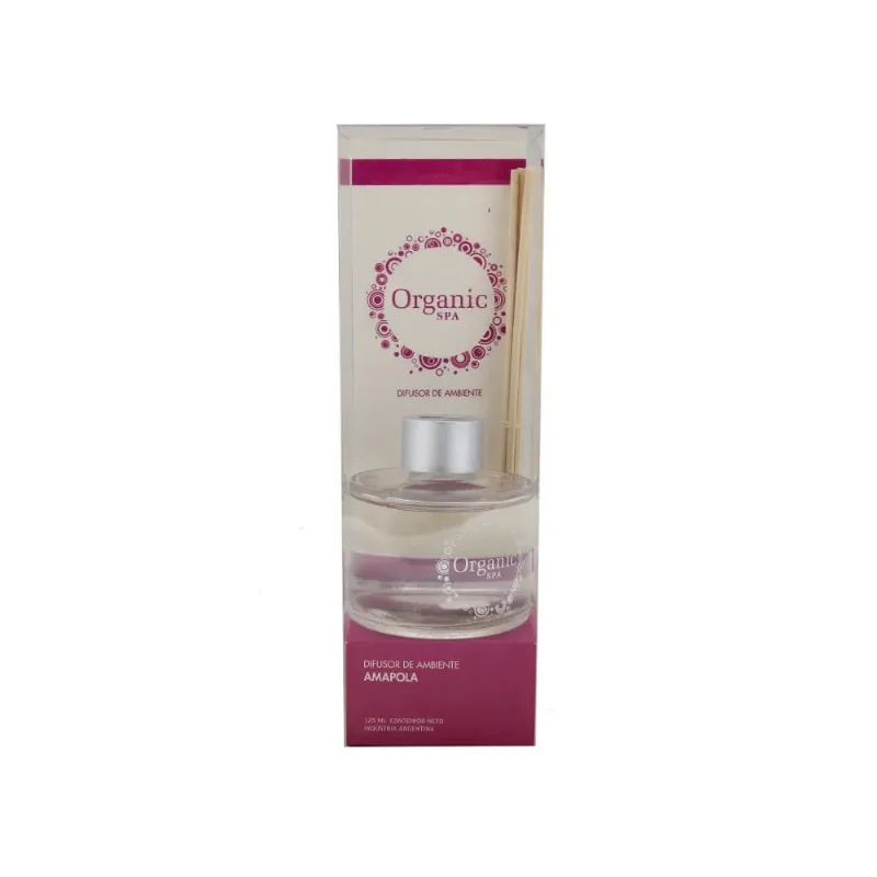 Difusor Vidrio 125 Ml Amapola