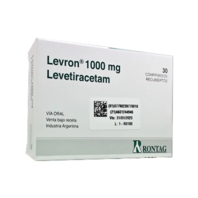 Levron Levetiracetam 1000 mg x 30 Comp