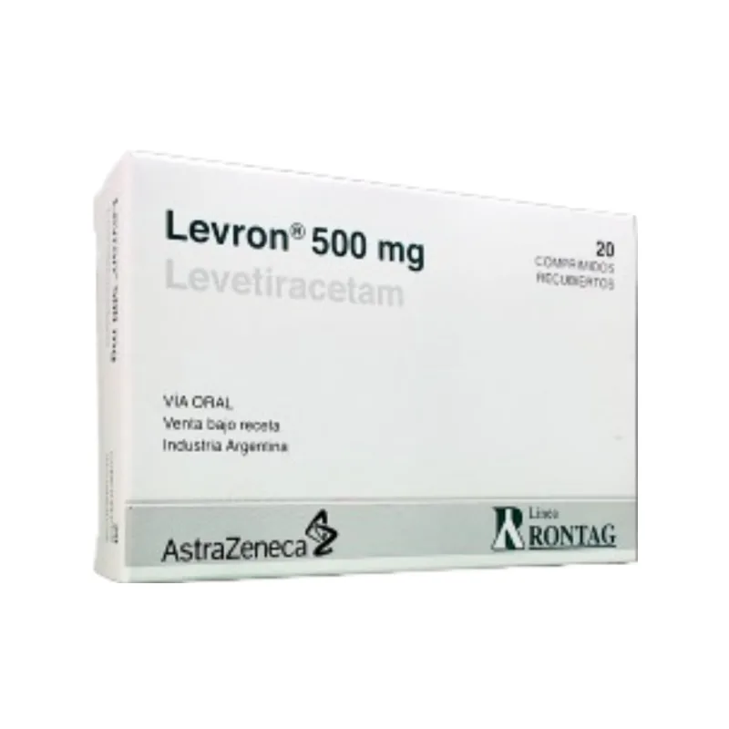 Levron Levetiracetam 500 mg x 20 Comp