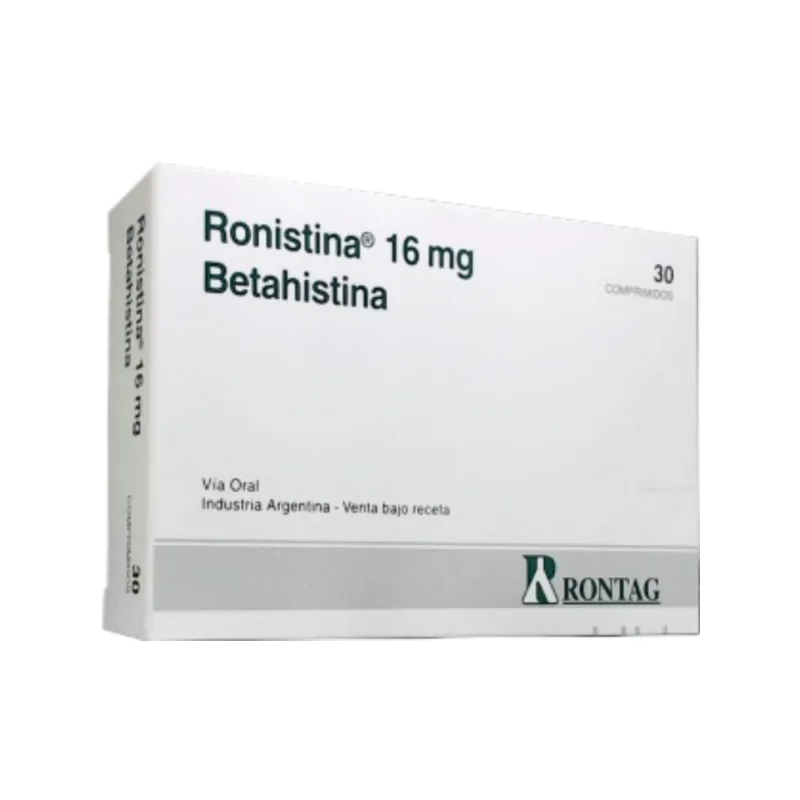 Ronistina 16 mg Betahistina x 30 Comp