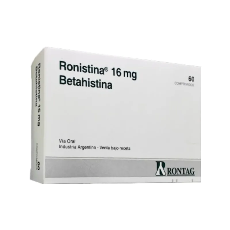 Ronistina 16 mg Betahistina x 60 Comp