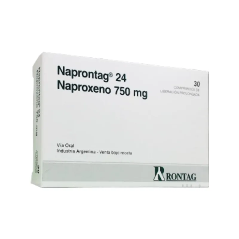 Naprontag 24 750 mg Naproxeno x 30 Comp