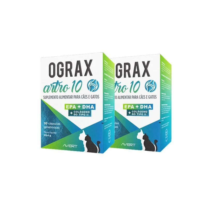 Kit 2 Unidades Ograx Artro 10 - 29,4g - 10 cápsulas
