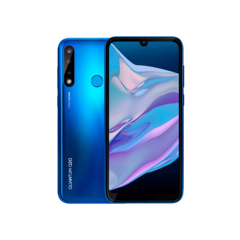 Celular Quantum Q20 4G 6,1" Octa-Core 128/4GB 13+5MP Android 10 Azul