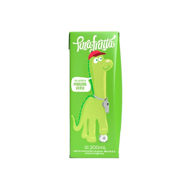 Jugo Exprimido Pura Frutta - Manzana Verde 200 Ml
