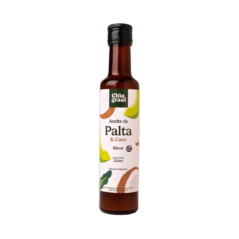 Aceite De Palta 100puro X 250 Ml Chia Graal