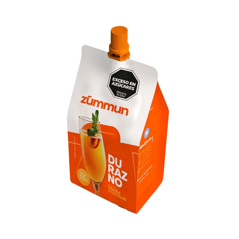 Pulpa de Sabor Durazno 500 Grs Zummum