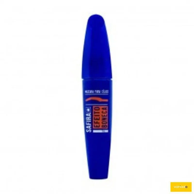 Mascara Para Cilios Rimel Efeito Boneca Preto Safira
