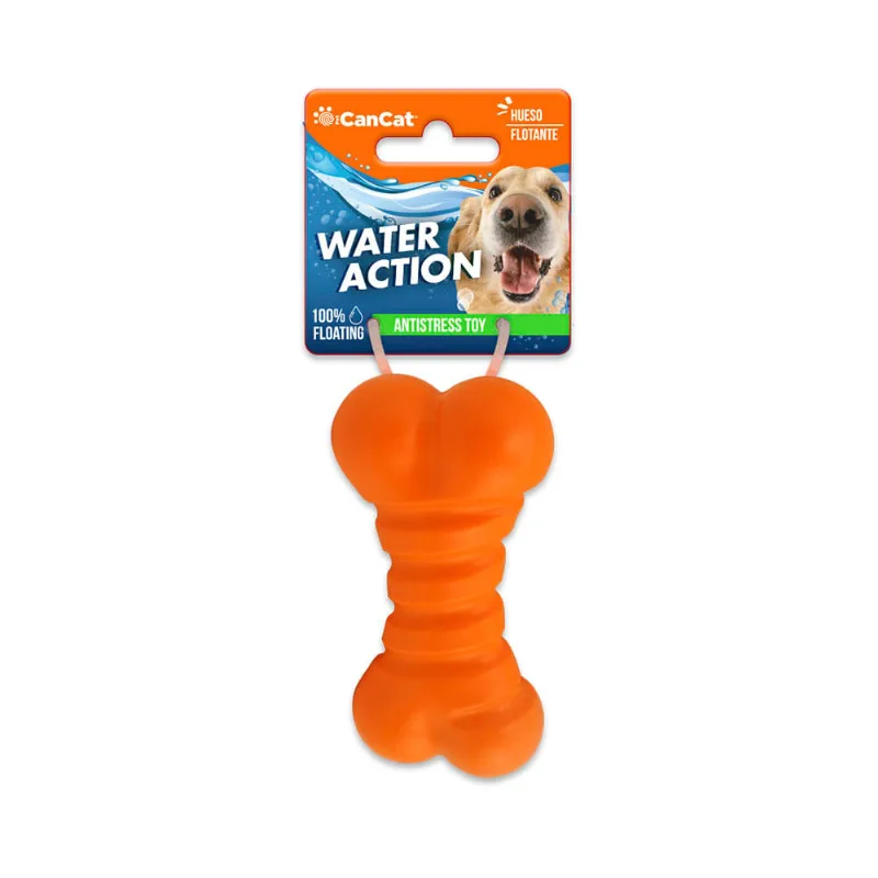 Juguete Dog Cancat Hueso Flotante Tpr
