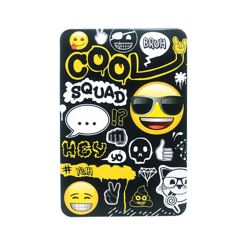 Libreta Tapa Metalica A6 Emoji