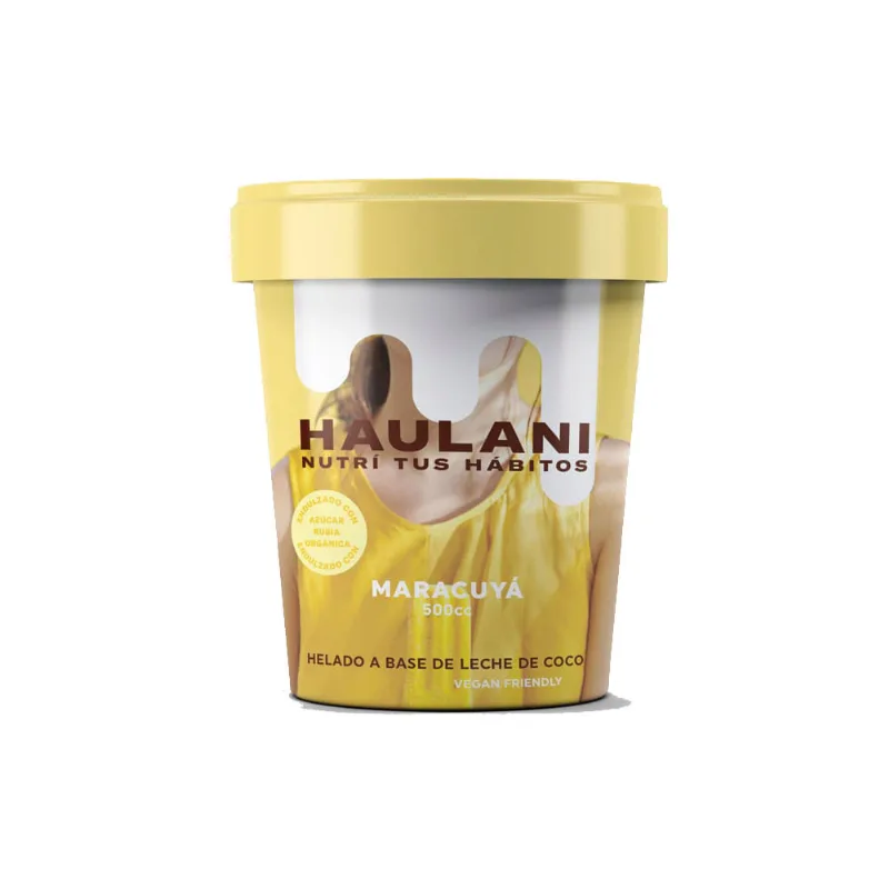 Crema Helada Haulani Maracuya Leccoco