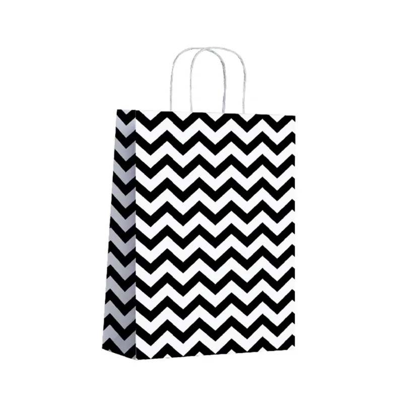 Bolsa de regalo zigzag grande