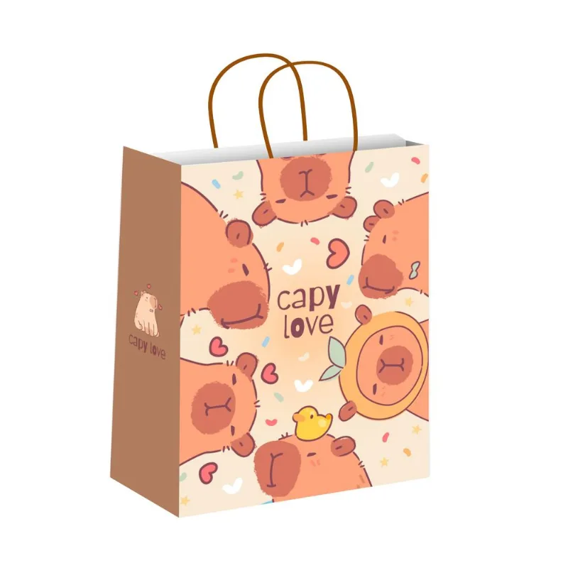 Bolsa para regalo Capy Love chica 18x8x20 cm