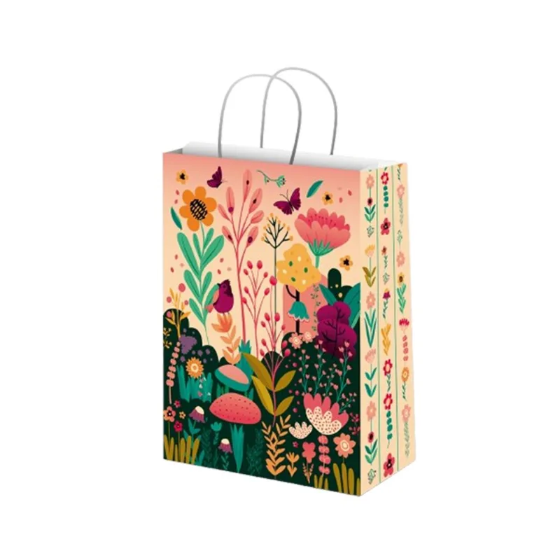 Bolsa de regalo botanica grande 30x12x41 cm