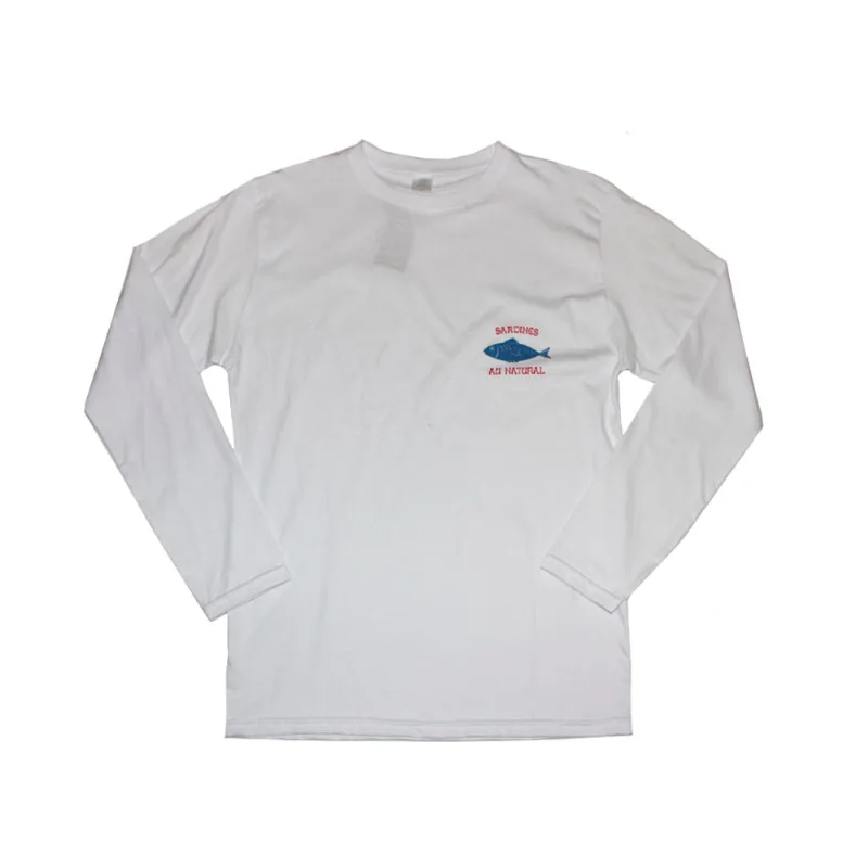 Remera Hombre Ml Est Blanca 40-46 Urb Remera Hombre Ml Est Blanca 44 Urb