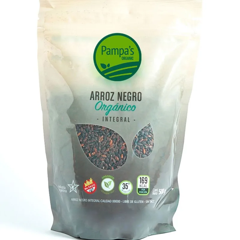 Harina de arroz Pampa's integral 500 g.