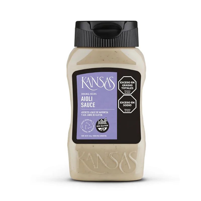 Salsa Alioli Kansas 265 G
