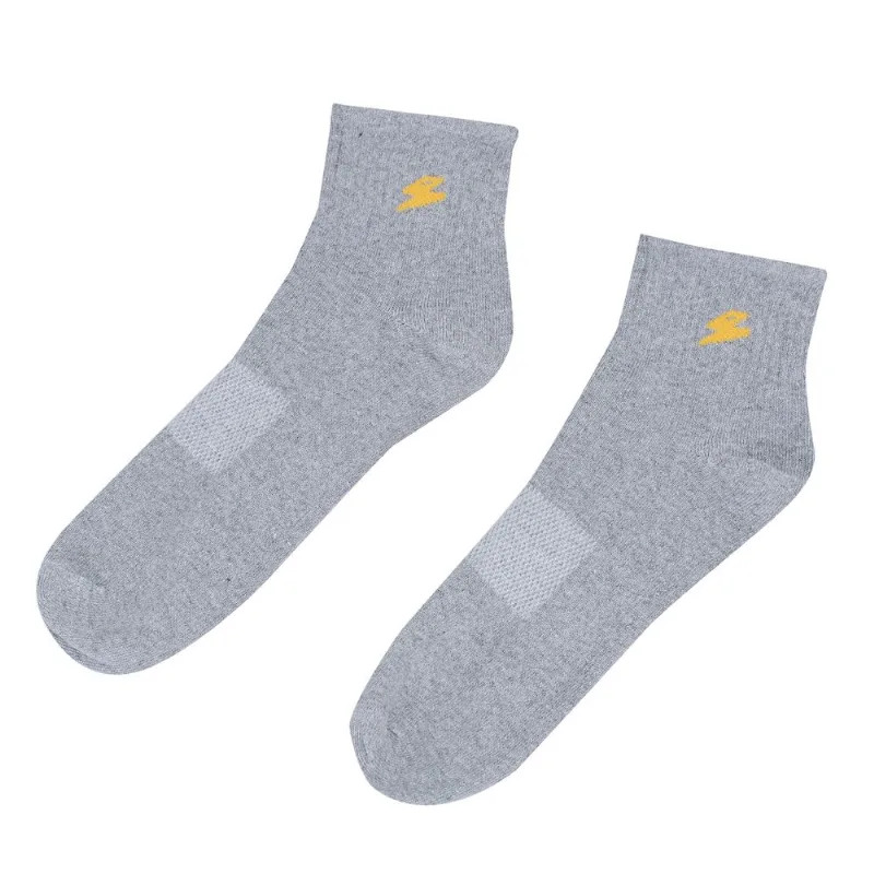 Media quarter fantasia Tex talle 41-45 gris claro
