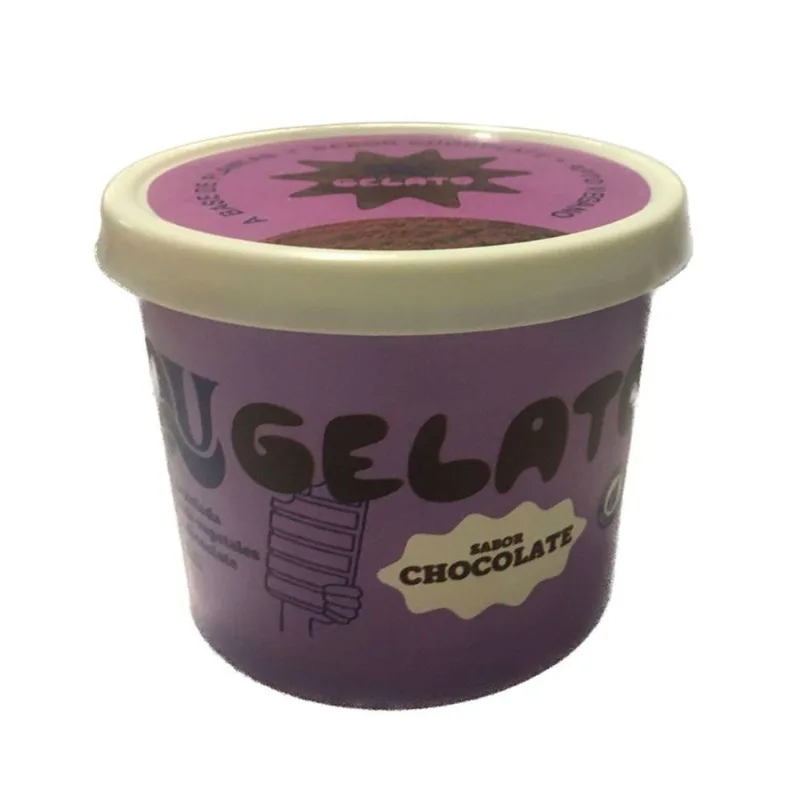 Helado Qu gelato de chocolate 240 g.