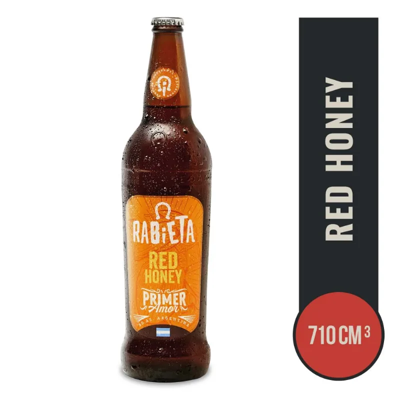 Cerveza Rabieta Red Honey 710cc