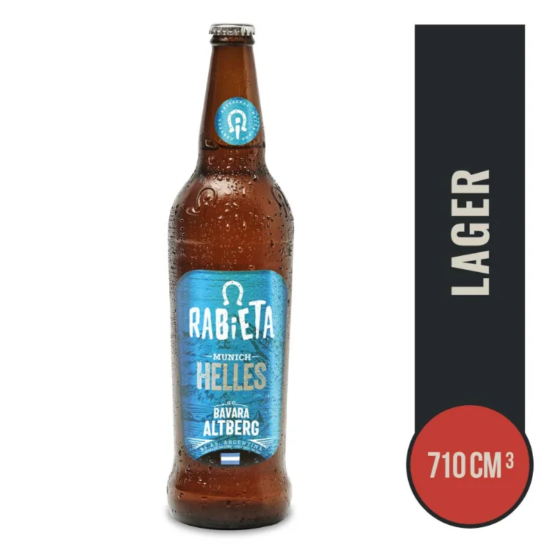 Cerveza Rabieta Helles Munich 710cc