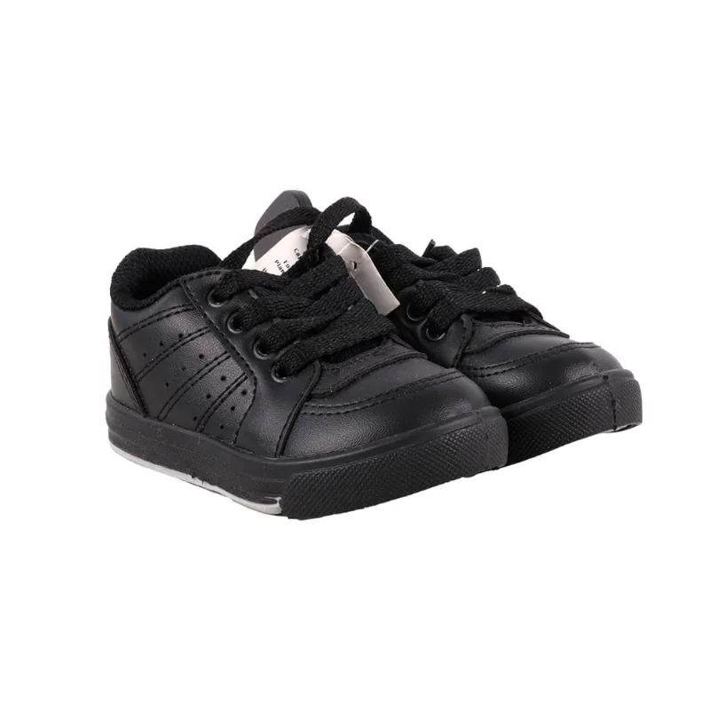 Zapatilla Bebes Escolar Con Cordones 21-