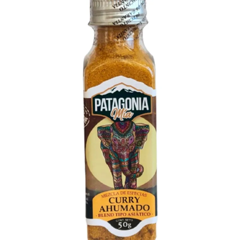 Mix de especias Patagonia mía curry ahumado 50 g.