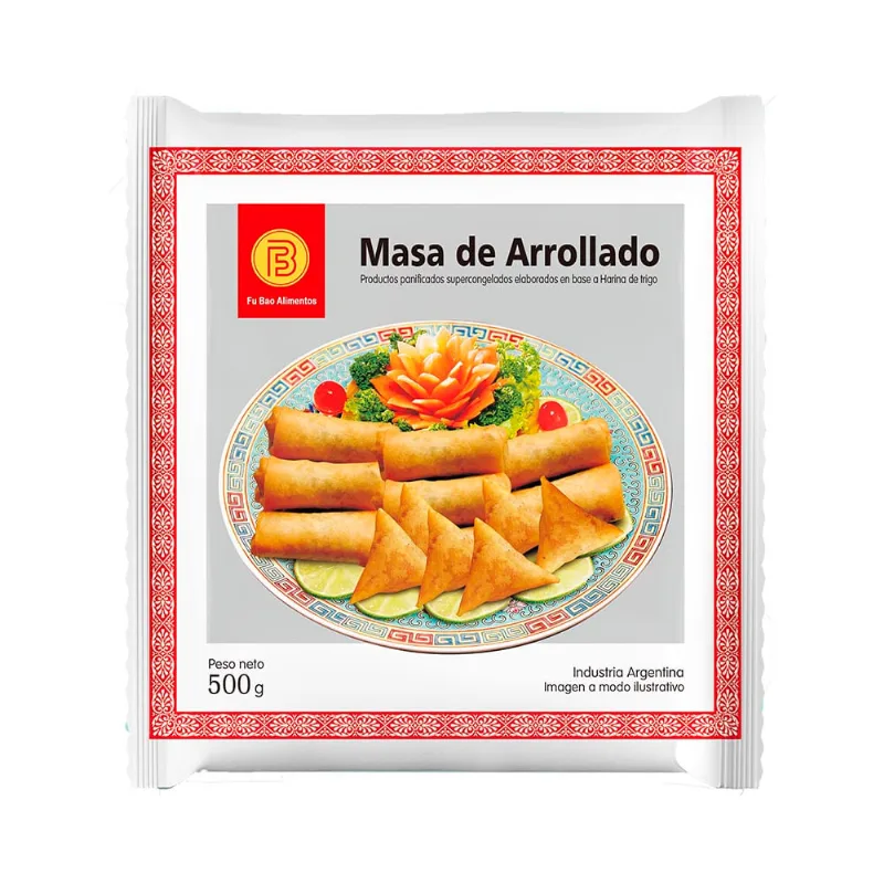 Masa De Arrollado Fu Bao X 500g