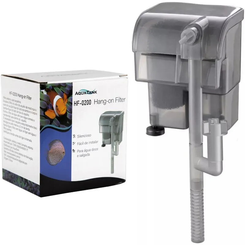 Aquatank Filtro Externo Hang On Hf-200 220v Aquarios Até 40l