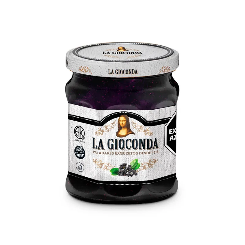 Dulce Orgánico Sabor Sauco 330 Grs La Gioconda