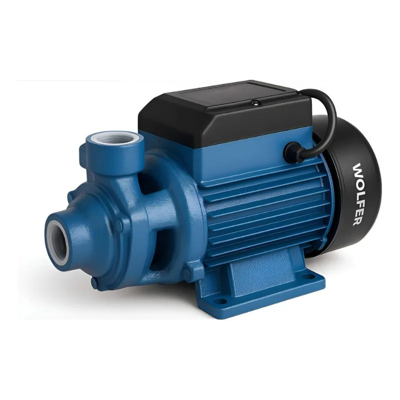 Bomba de agua periférica 1/2HP monofásica Wolfer WOLFER-WLF-BPER12