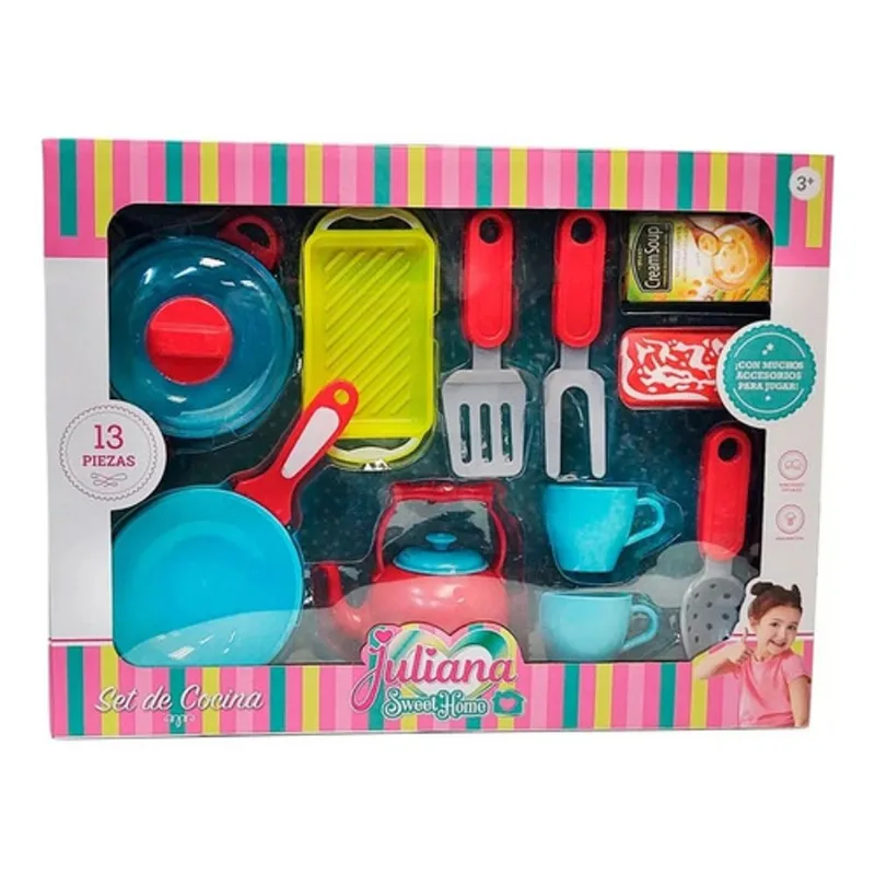 Juliana Set De Cocina De 13 Piezas Sisjul038