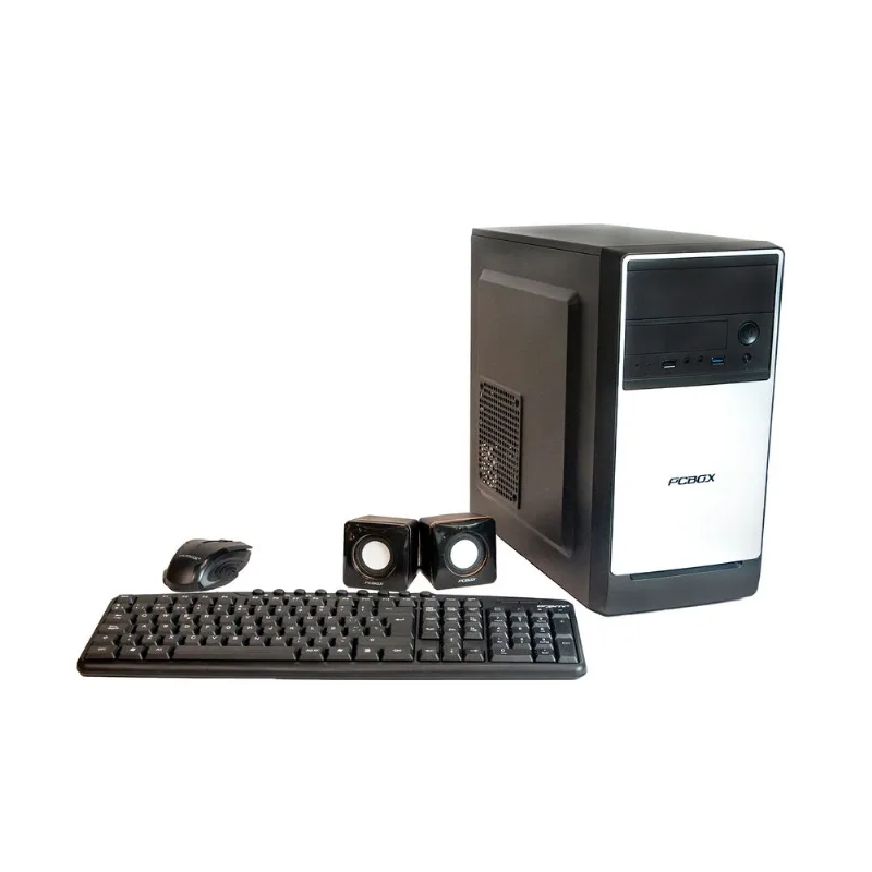 PC gamer PCBox AMD 4700 16GB 480GB GT710 blanco