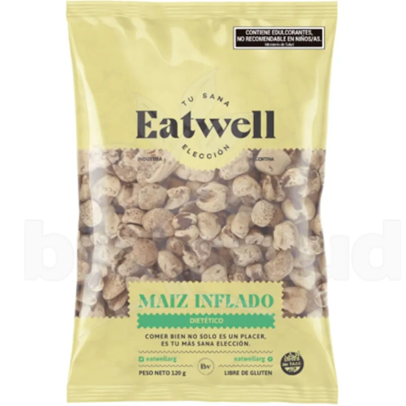 Maíz inflado diet Eatwell 10 uni 80 g.