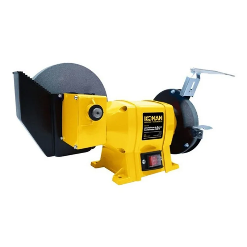 Amoladora De Banco Konan Combinada Con Afilador 250w (DEJAR DESACTIVADO) Amoladora De Banco Konan Combinada Con Afilador 250w