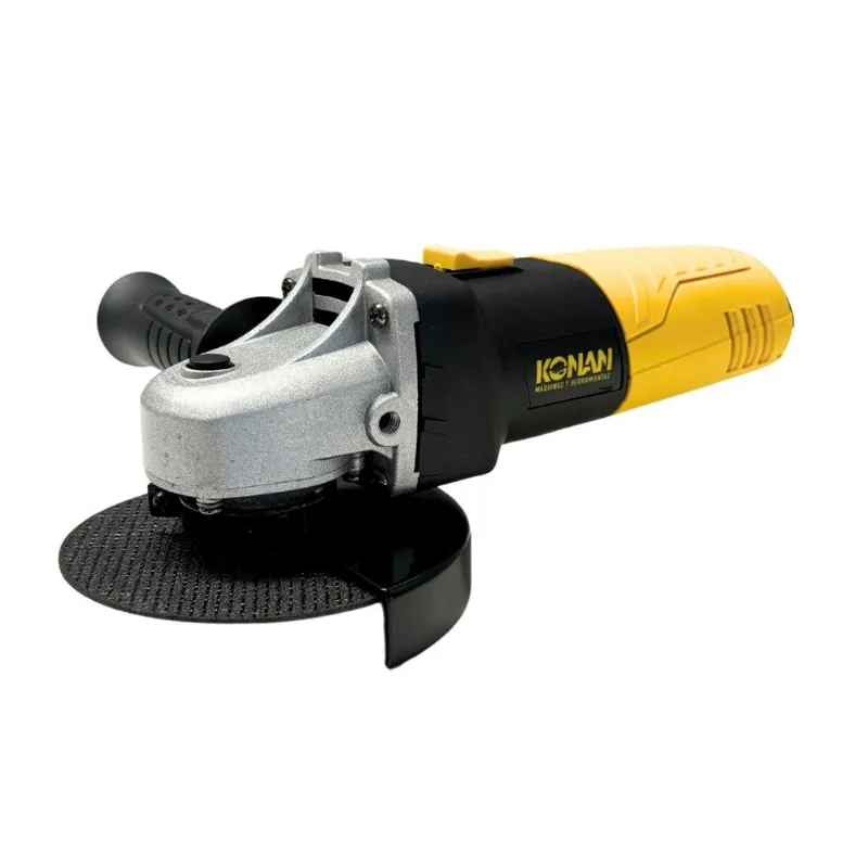 Amoladora Angular Konan 115mm 720w Profesional Con Disco Corte