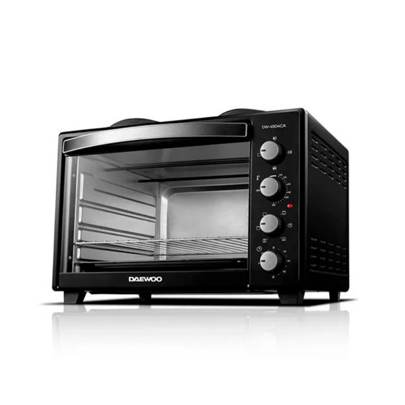 Horno electrico Daewoo 45 lts / 35 lts útiles negro dw4504 ca Horno electrico Daewoo 45 lts / 35 lts útiles negro dw4504 ca