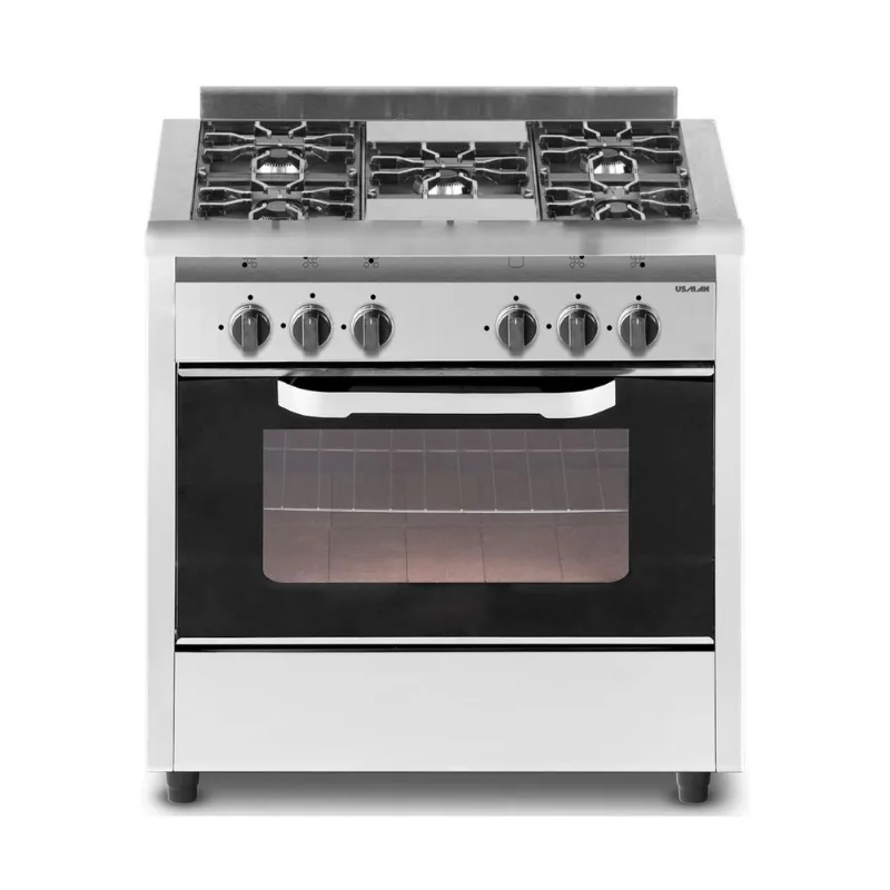 Cocina industrial Usman 80 cm 5 hornallas