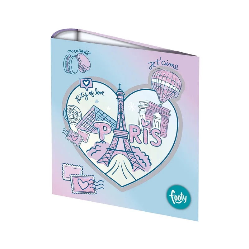 Carpeta 3x40 Laminadas Footy Girl Inkdrop