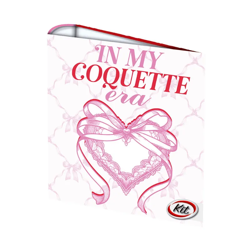 Carpeta 3x40 Laminadas Coquette Inkdrop