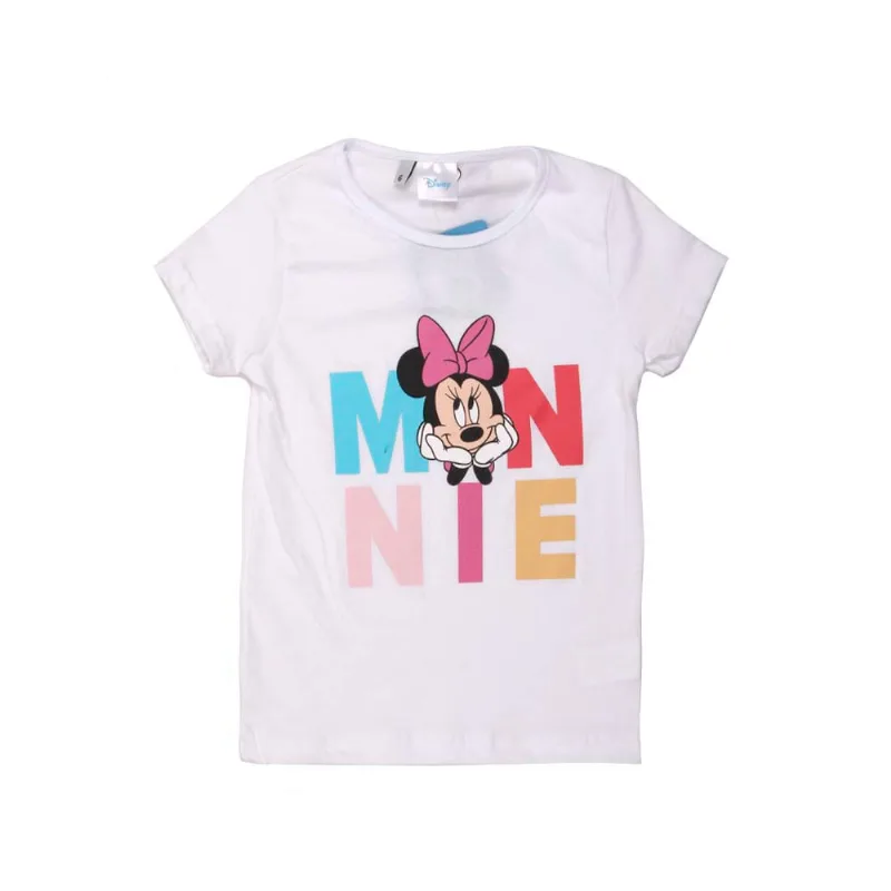 Remera Niña Min Blanco 4-12 Set Disney Remera Niña Minnie Blanco 4 Disney