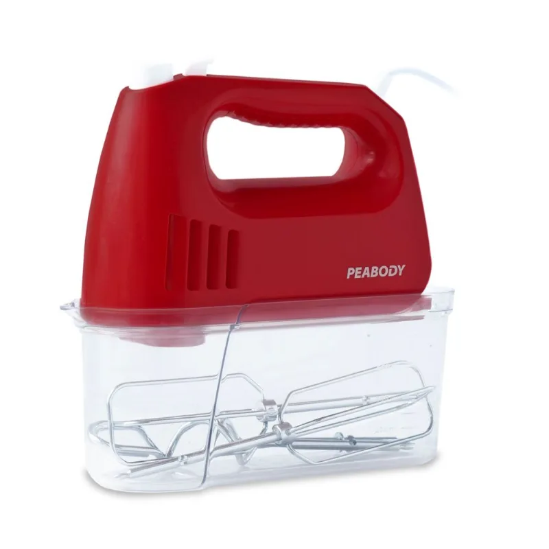Batidora de mano Peabody PE-HMA550R 300W Rojo