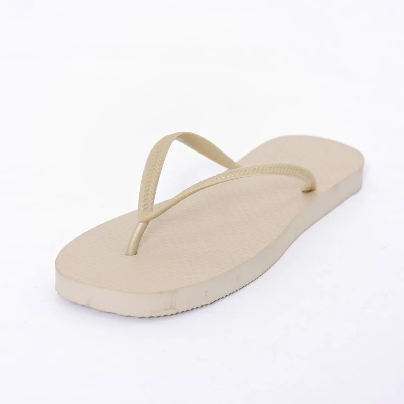 Ojota Tex lisa 35-40 cuadrada talle 40 beige