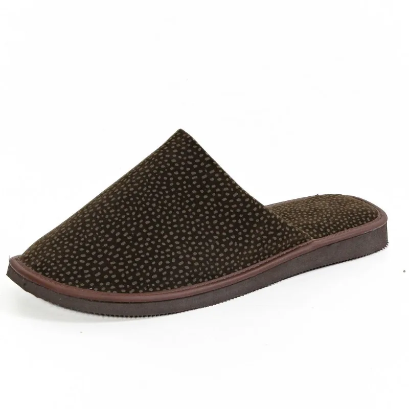 Pantufla Tex carpincho talle 44 óxido